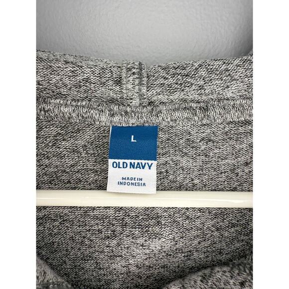 Old Navy Oversized Plush-Knit Pullover Hoodie SET OF 2 Green/Gray Women's Large - Picture 12 of 15